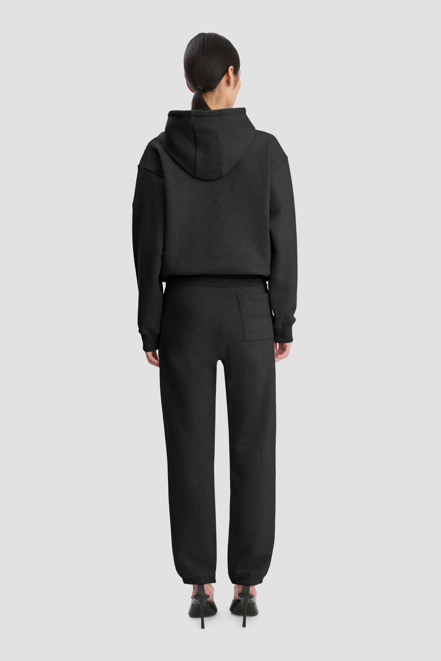 Logo Embroidered Jogger In Black