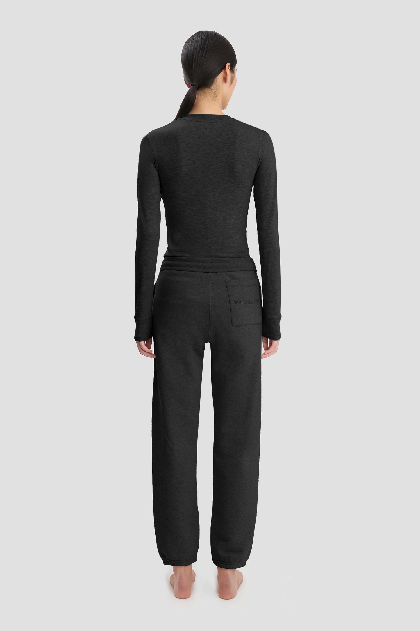 Long Sleeve T-Shirt In Black