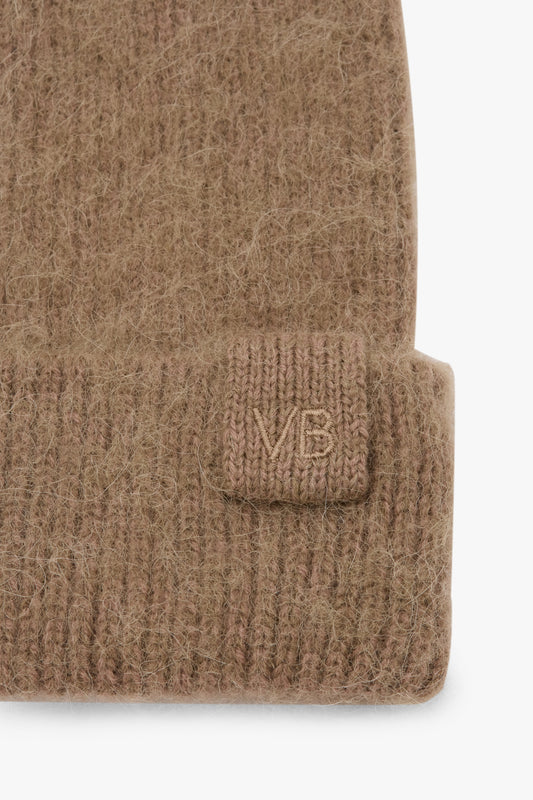 Alpaca Hat In Antique Wood