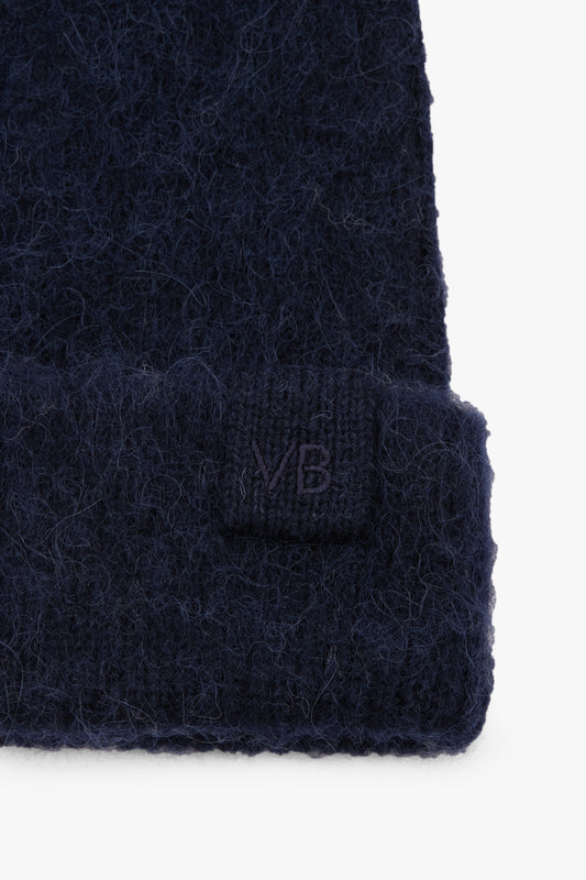 Alpaca Hat In Navy