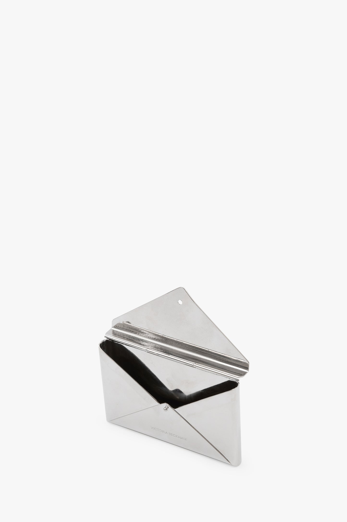 Envelope Card Holder In Silver