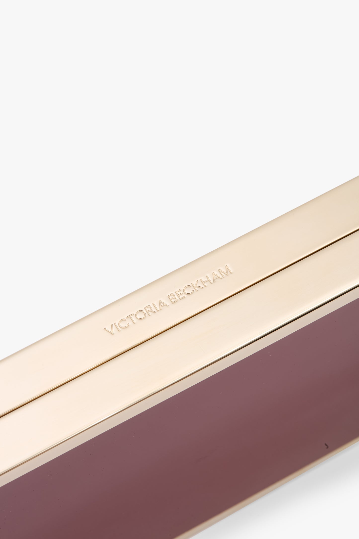 Enamel Minaudière In Burgundy