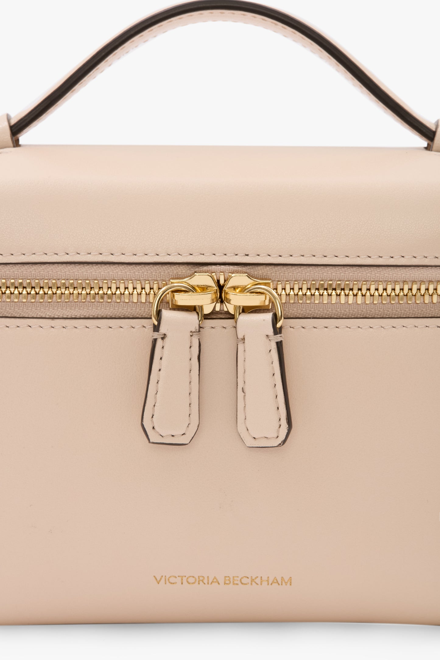 Vanity Crossbody In Pale Rose Leather