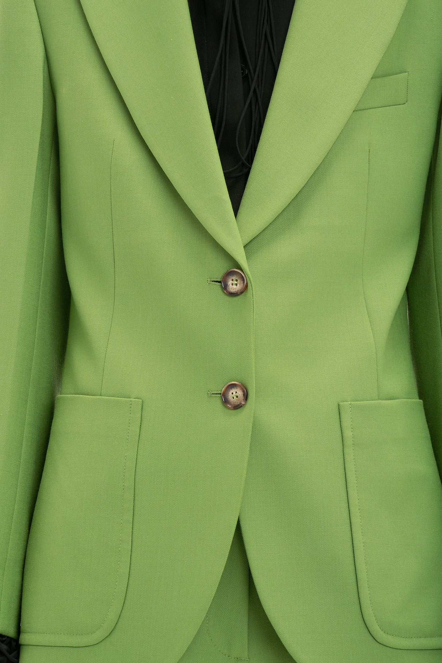 Patch Pocket Jacket In Serpent Green