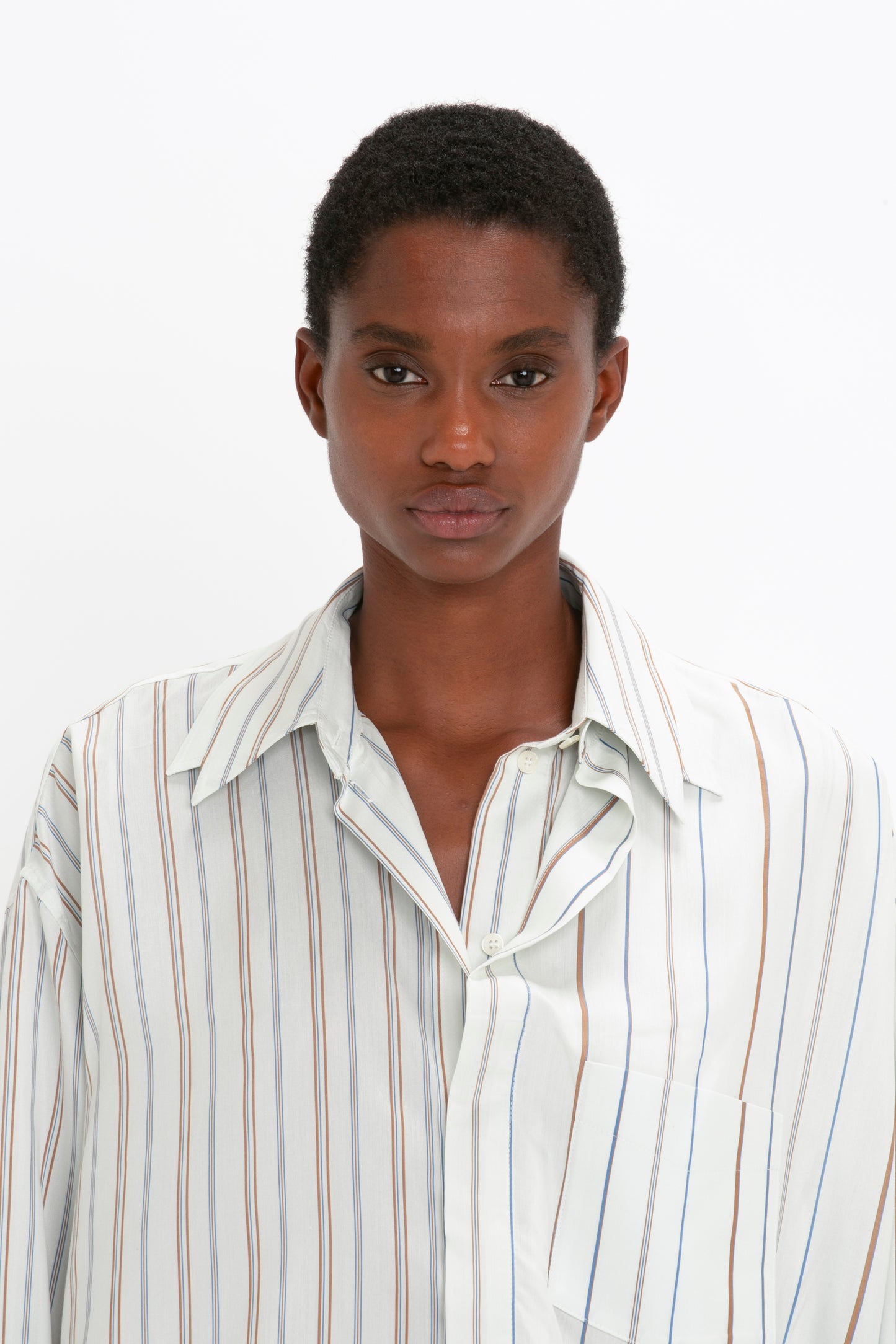 Double Layer Blouse In Peppermint