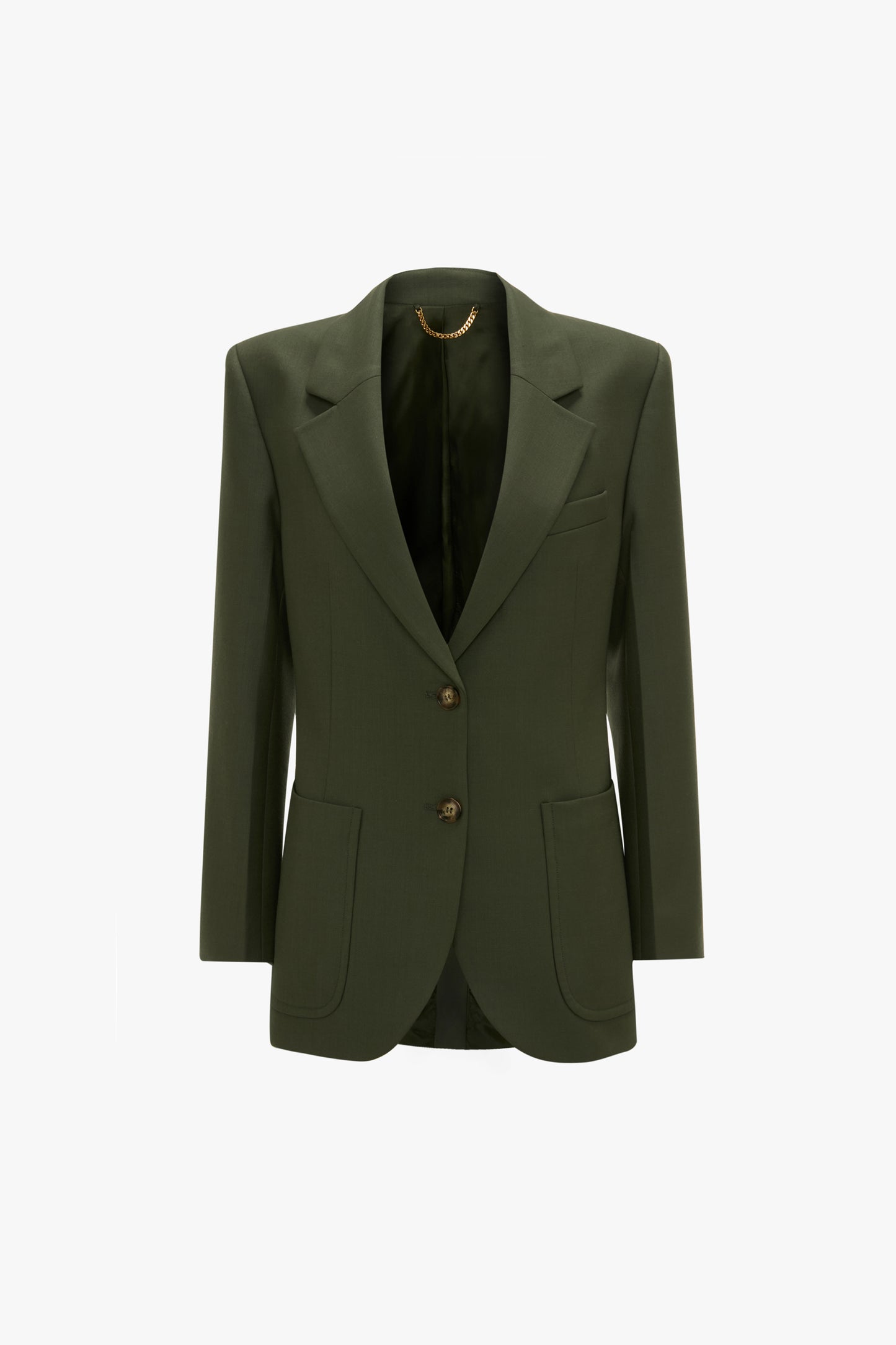 Patch Pocket Jacket In Oregano