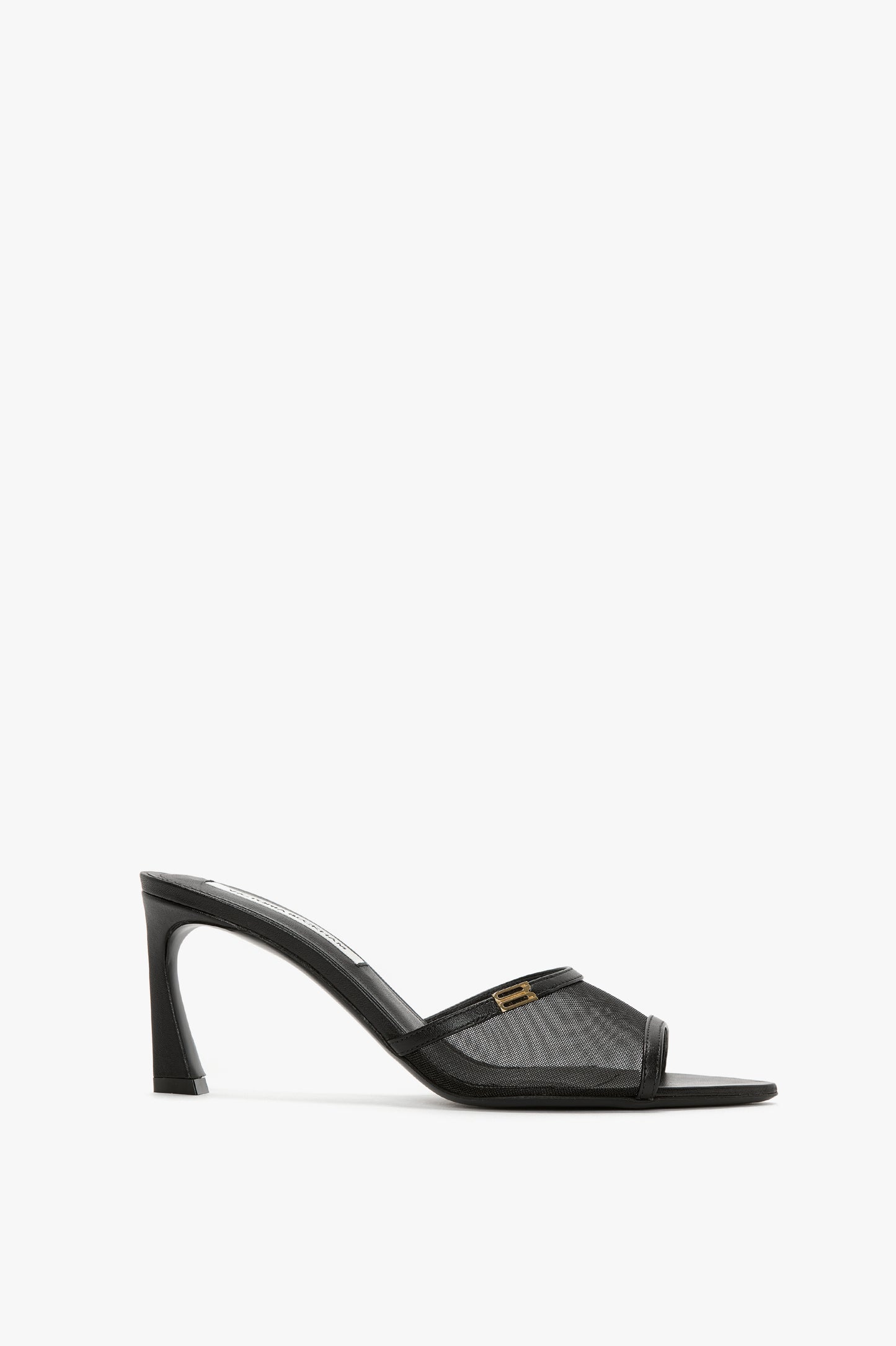 Mesh Mule In Black