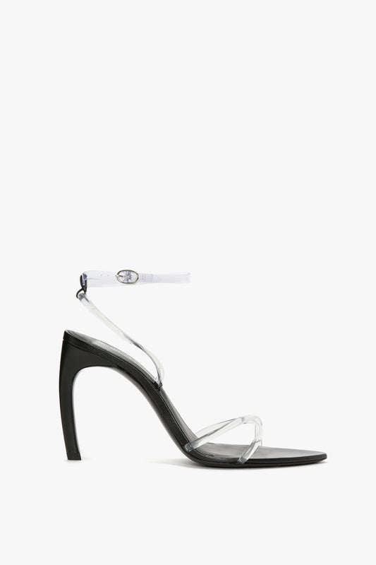 Transparent Sandal In Black