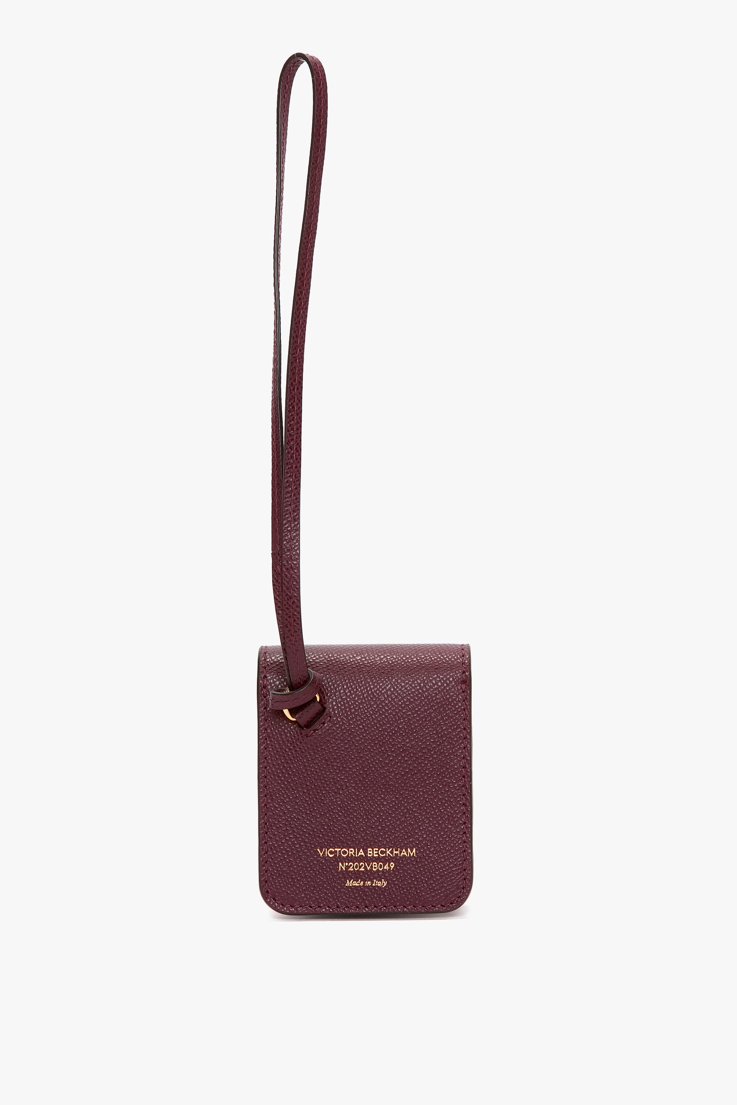 Dorian Pocket In Burgundy Grained Leather