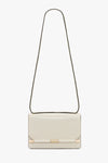 202 Crossbody Bag In Ivory Distressed Leather