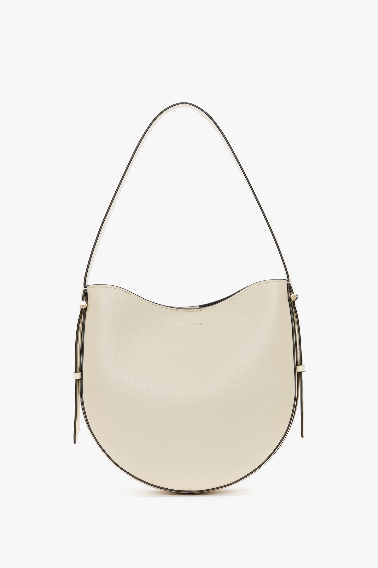 Dia Hobo Bag In Ivory Leather
