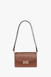 Mini Dorian Bag In Tan Grained Leather