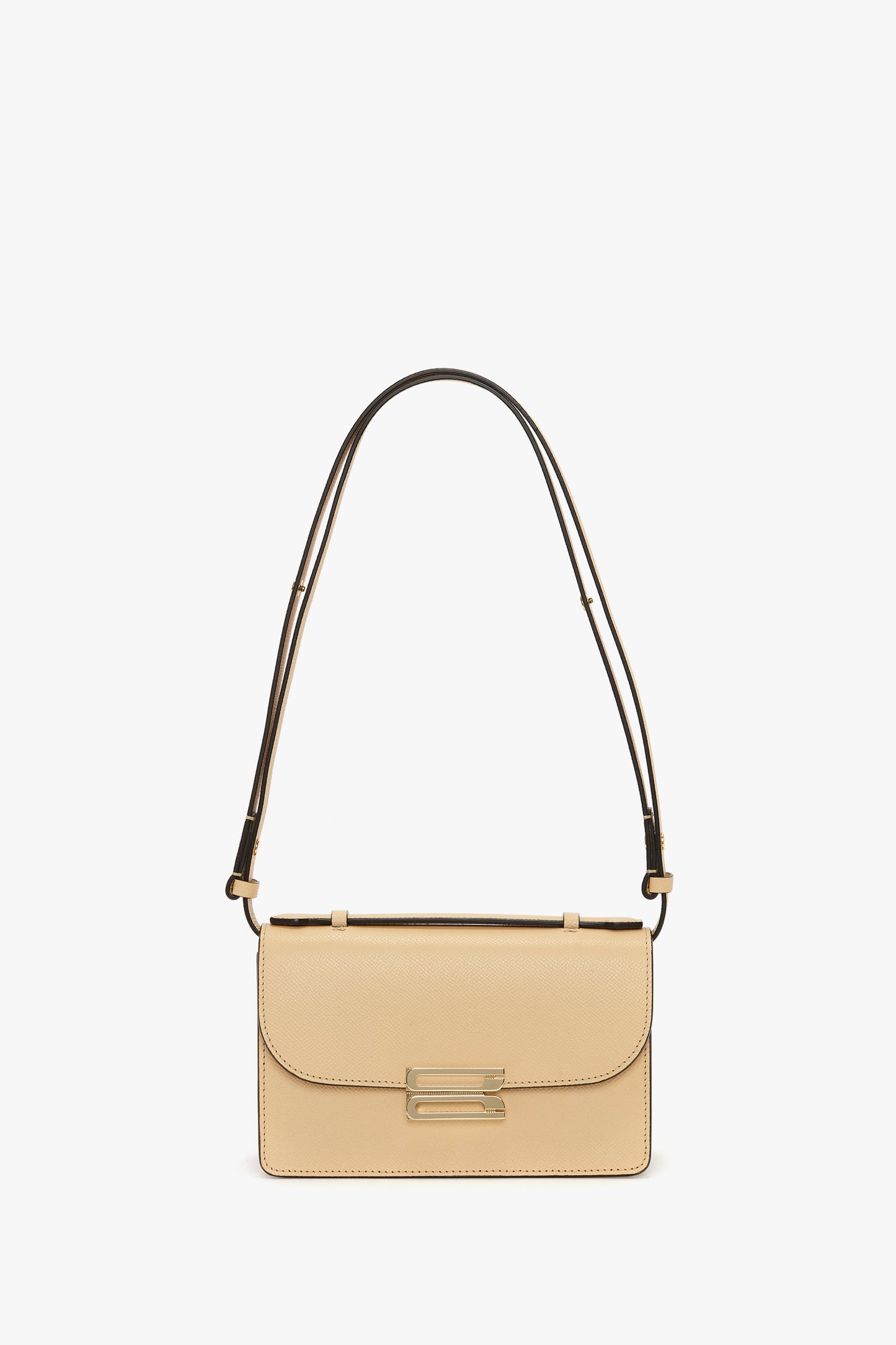 Mini Dorian Bag In Peach Grained Leather