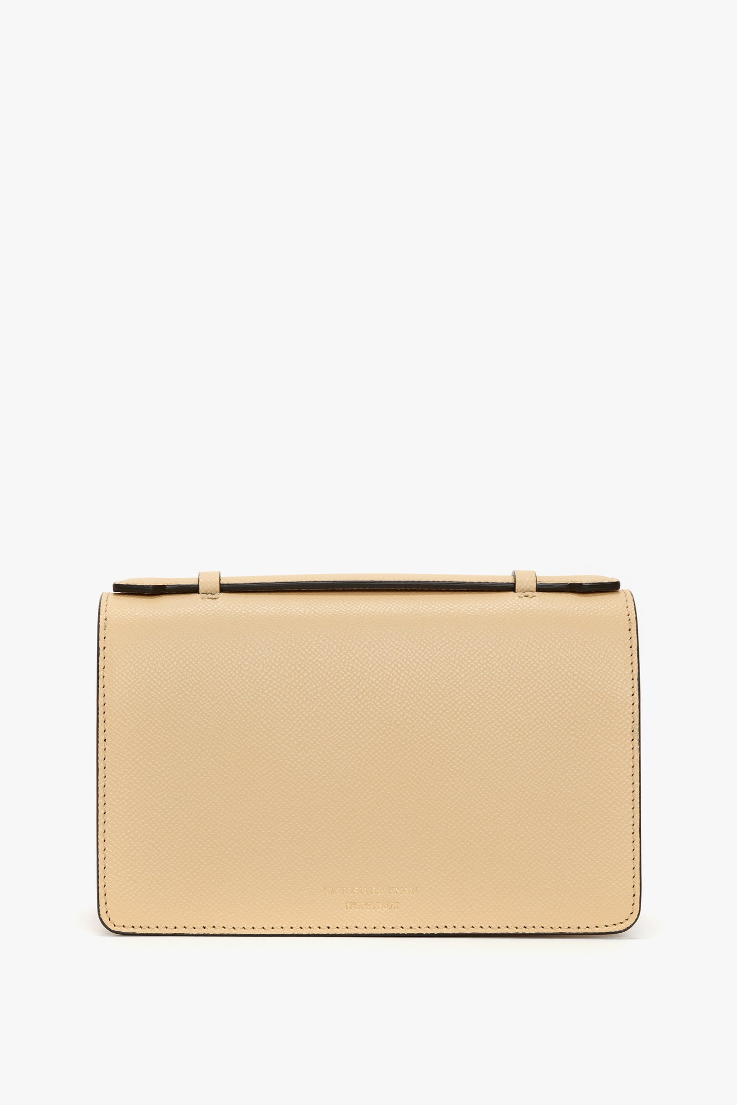 Mini Dorian Bag In Peach Grained Leather