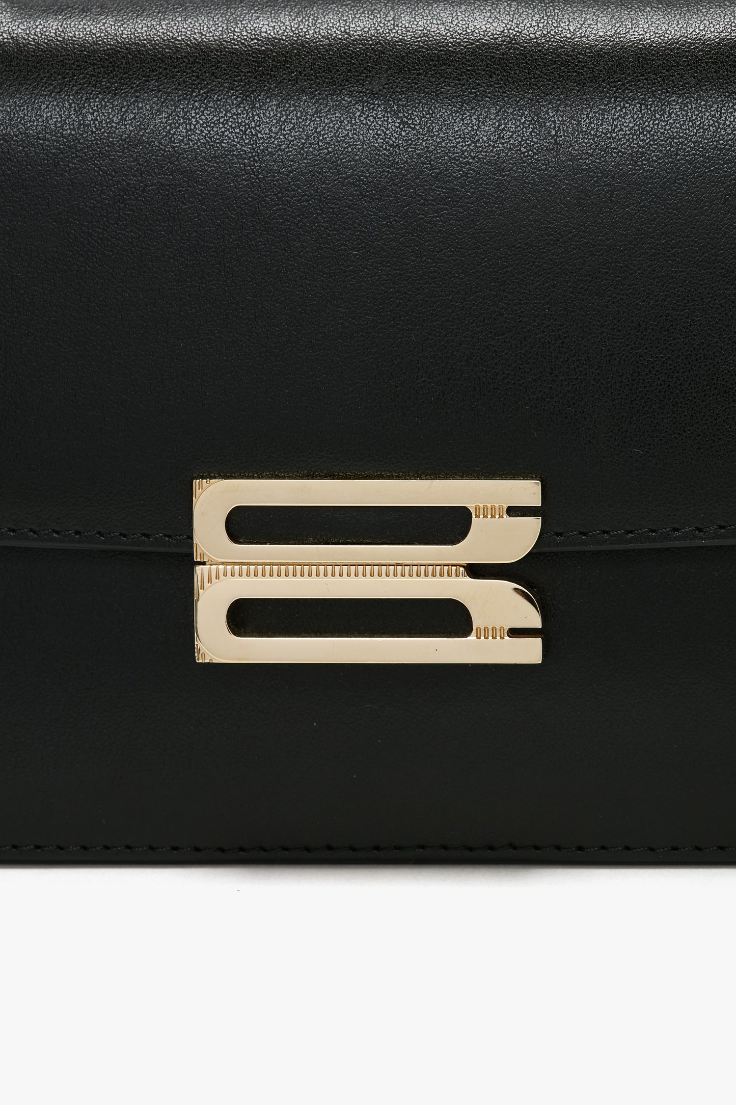 Mini Dorian Bag In Black Smooth Leather