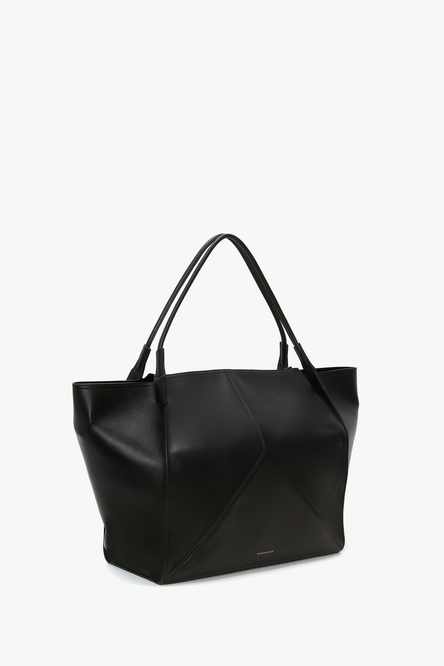 XL Victoria Tote In Black Soft Leather