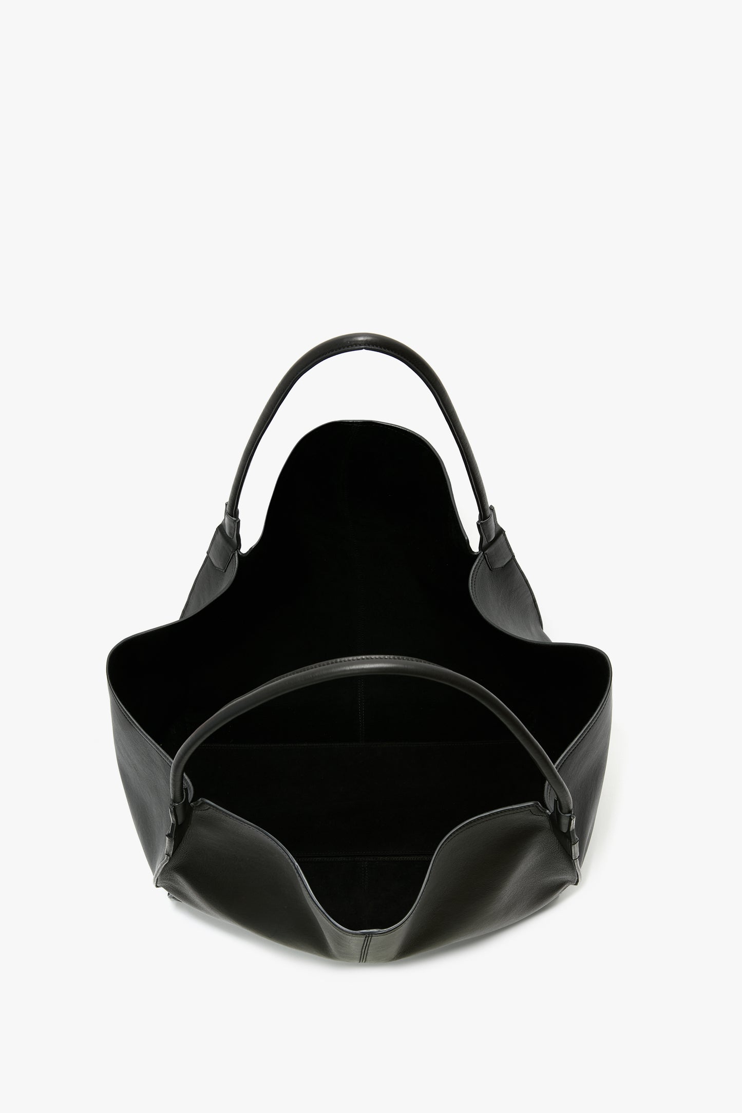 XL Victoria Tote In Black Soft Leather