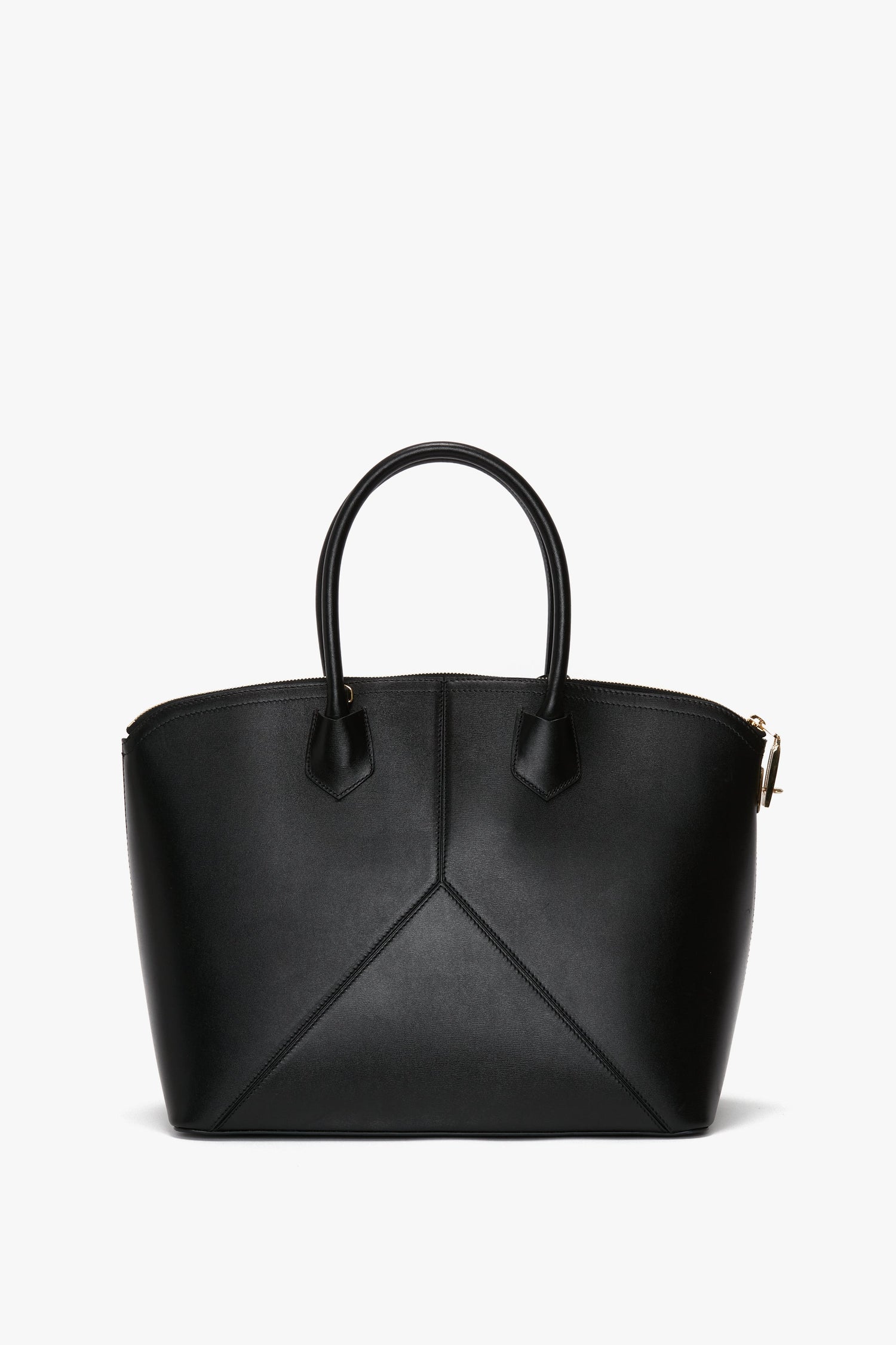 Victoria Top Handle Bag In Black Leather – Victoria Beckham Int