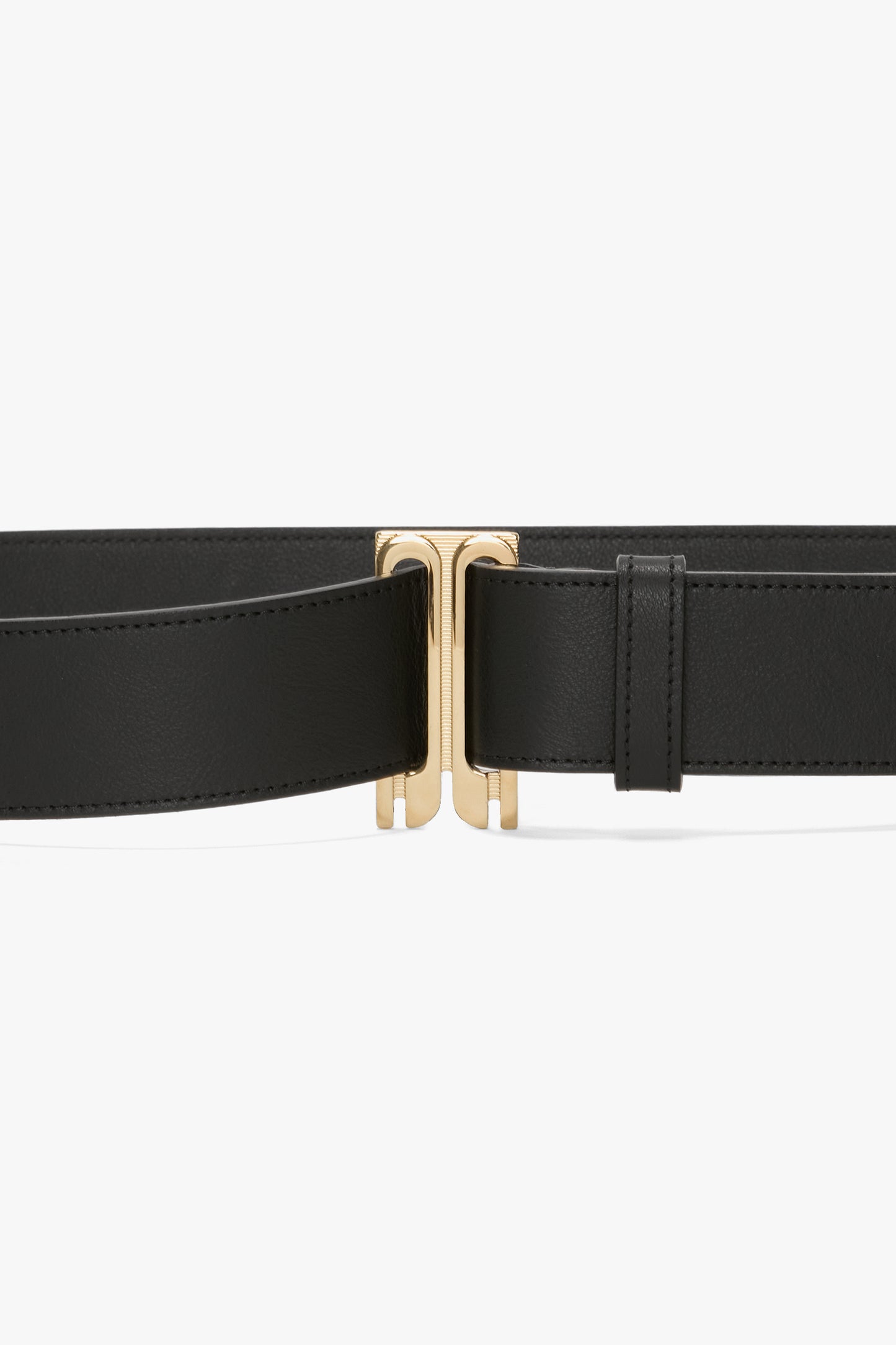 Dorian Tuxedo Belt In Black Soft Leather