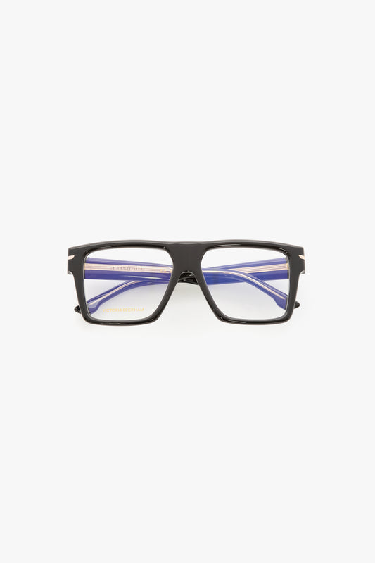 Sculpted Flat Top Frame In Black