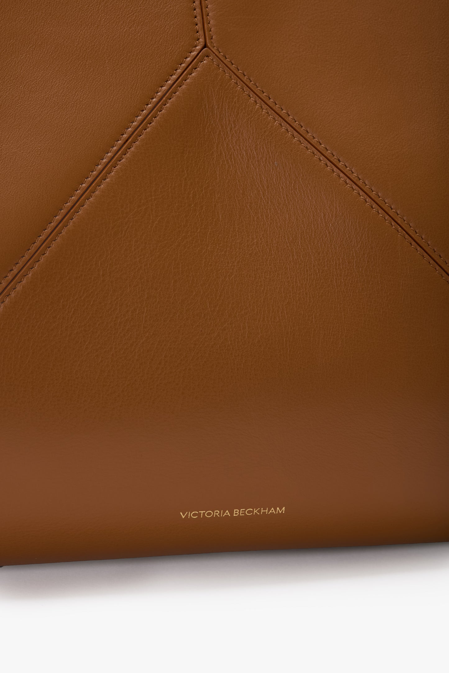 Victoria Tote Bag Large In Tan Leather