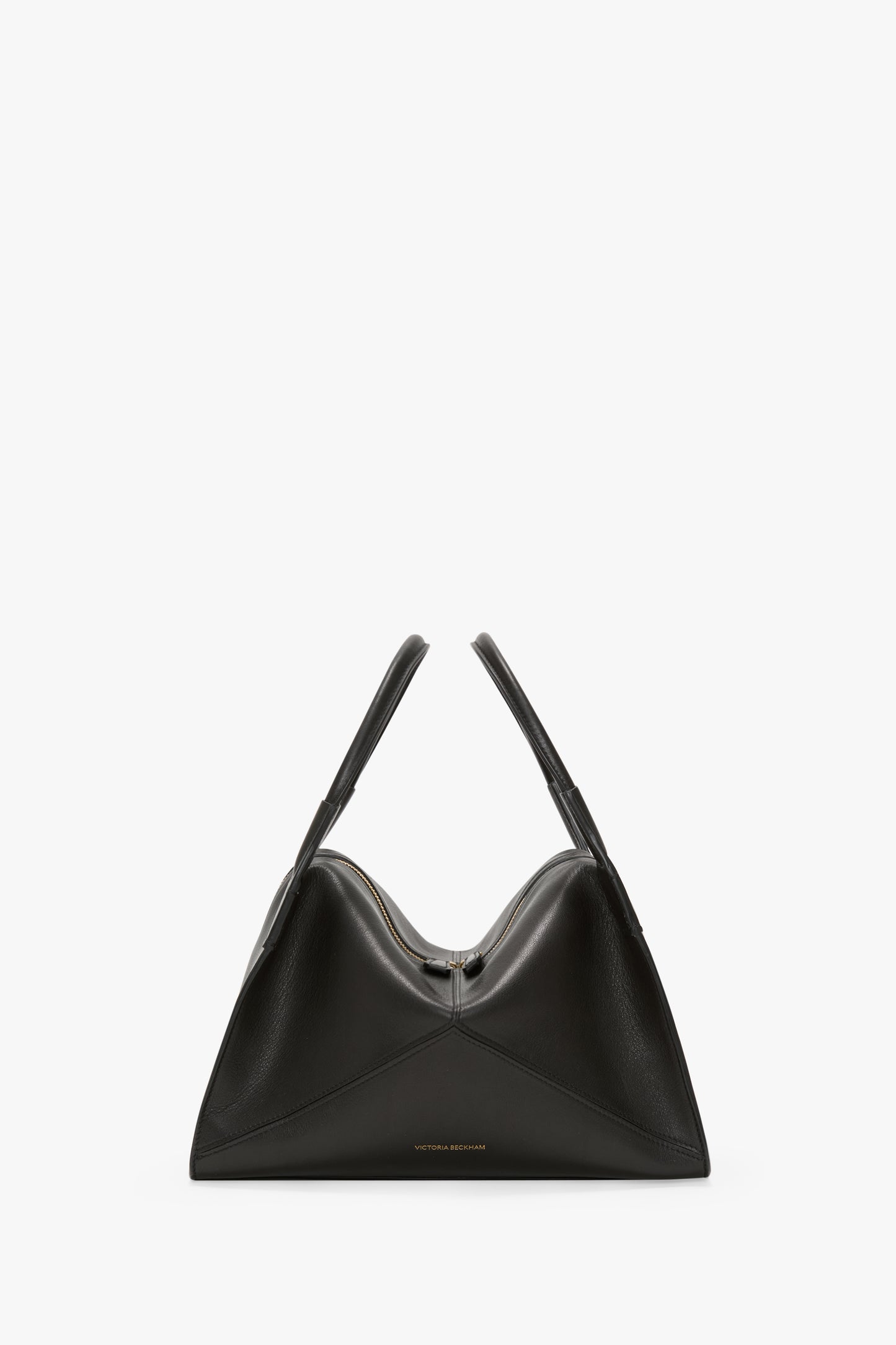 Victoria Plié Bag In Black Leather