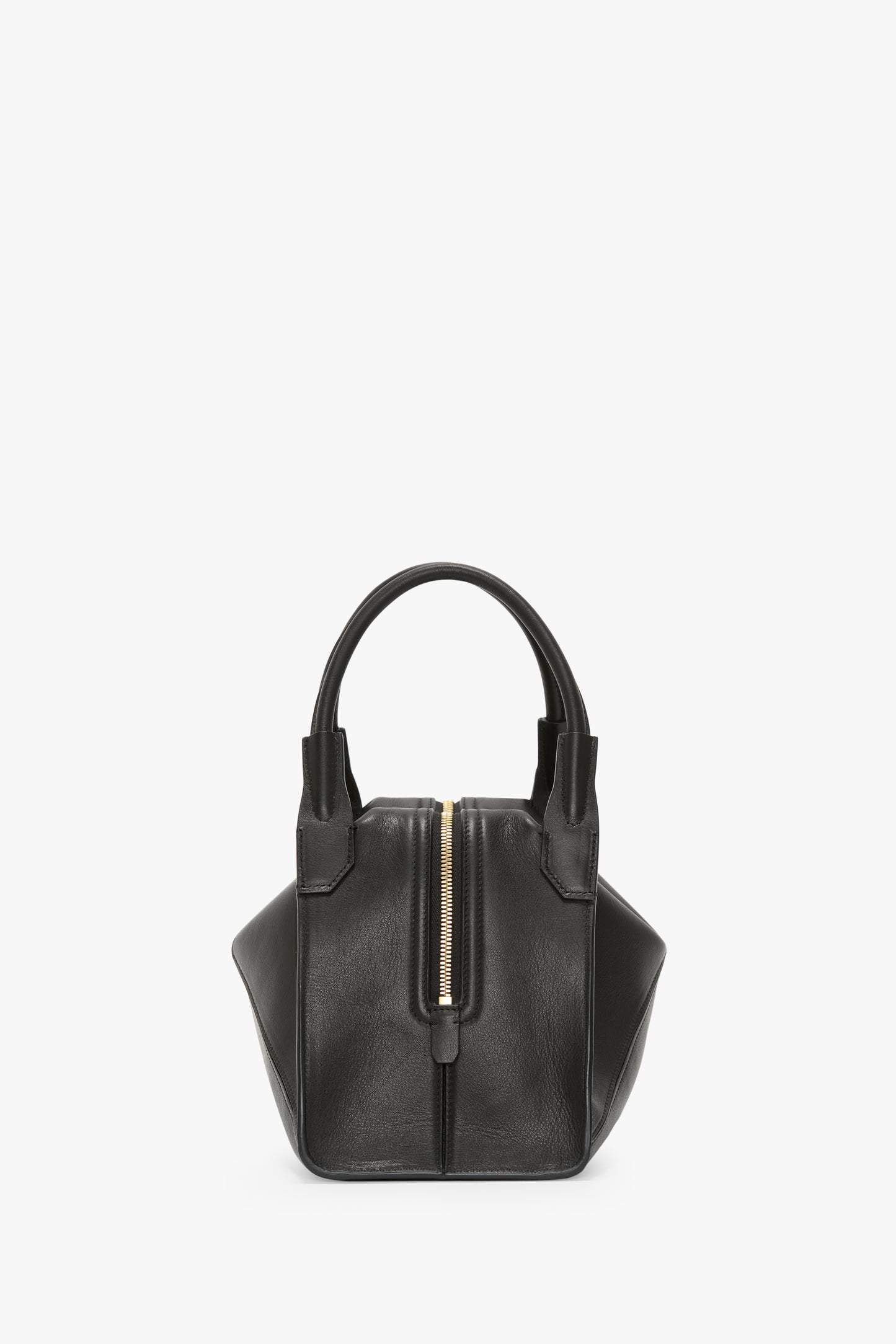 Victoria Plié Bag In Black Leather