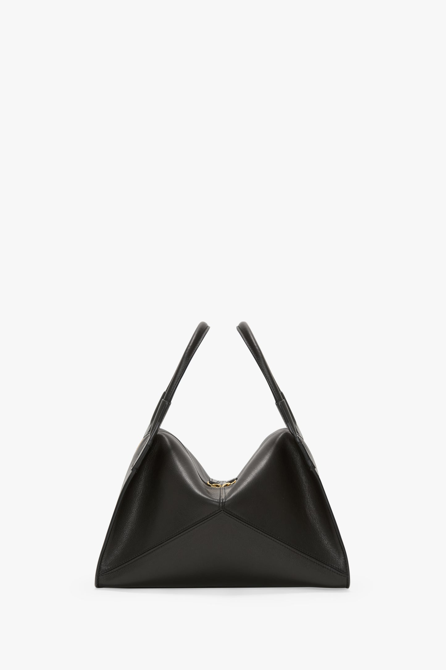 Victoria Plié Bag In Black Leather