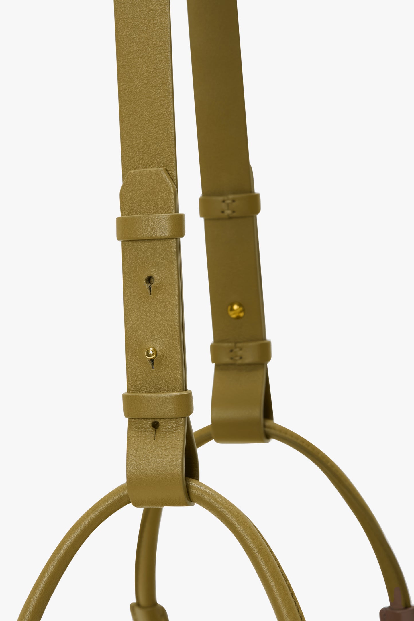 Victoria Plié Bag In Cactus Green Leather