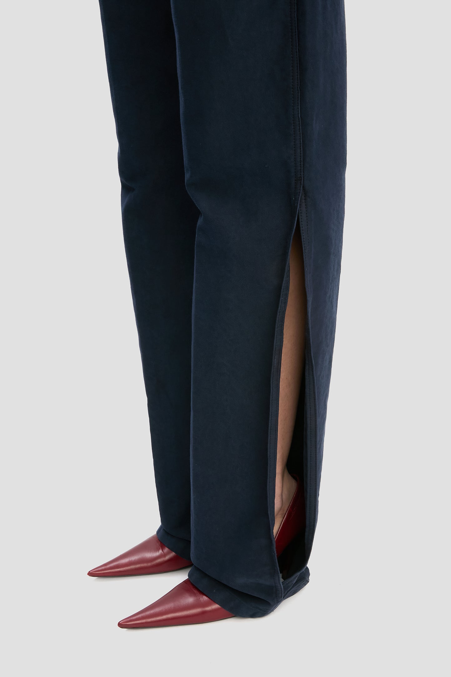 Split Utility Trouser In Navy