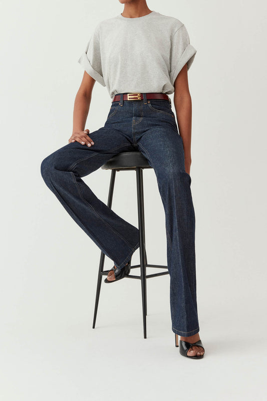 Exclusive Julia High Waisted Jean In Indigo Rinse