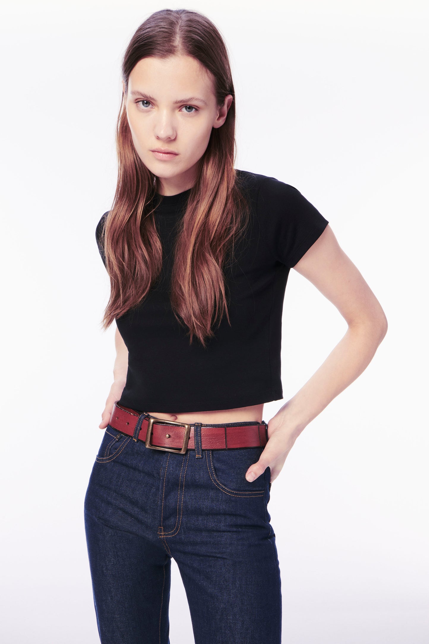 Harper & Victoria T-shirt Duo in Black