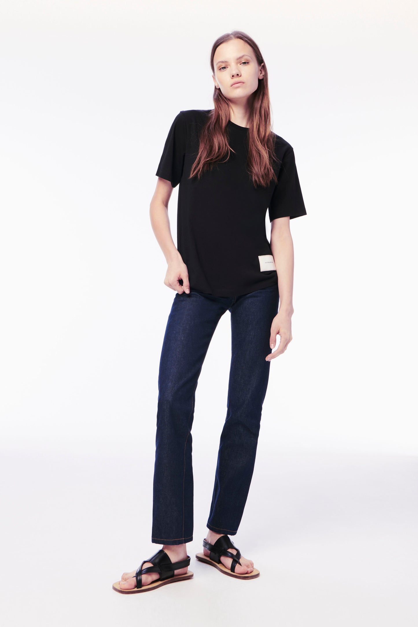 Harper & Victoria T-shirt Duo in Black