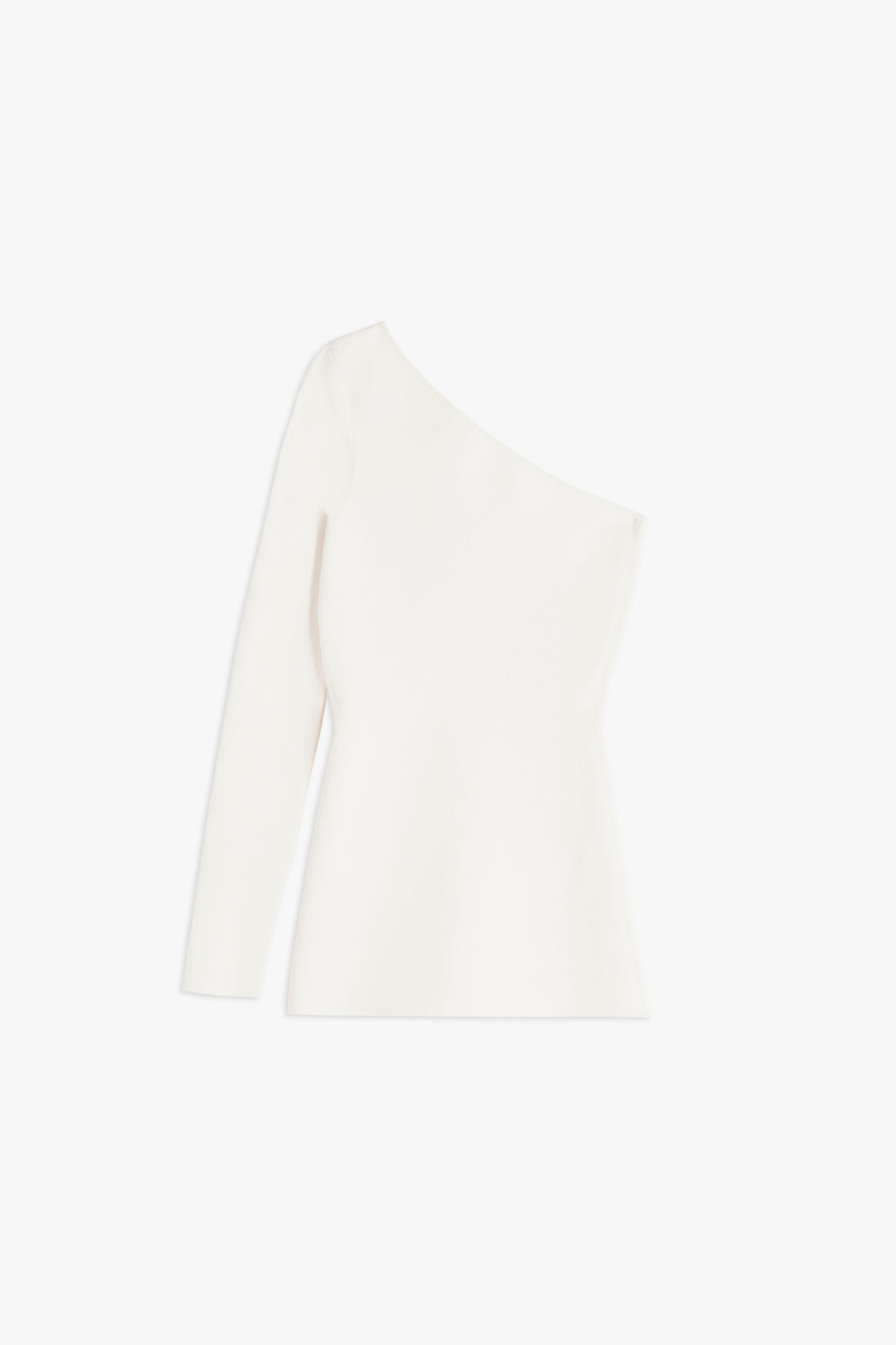 VB Body One Shoulder Top in White