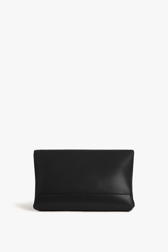 Chain Pouch Bag In Black Leather – Victoria Beckham