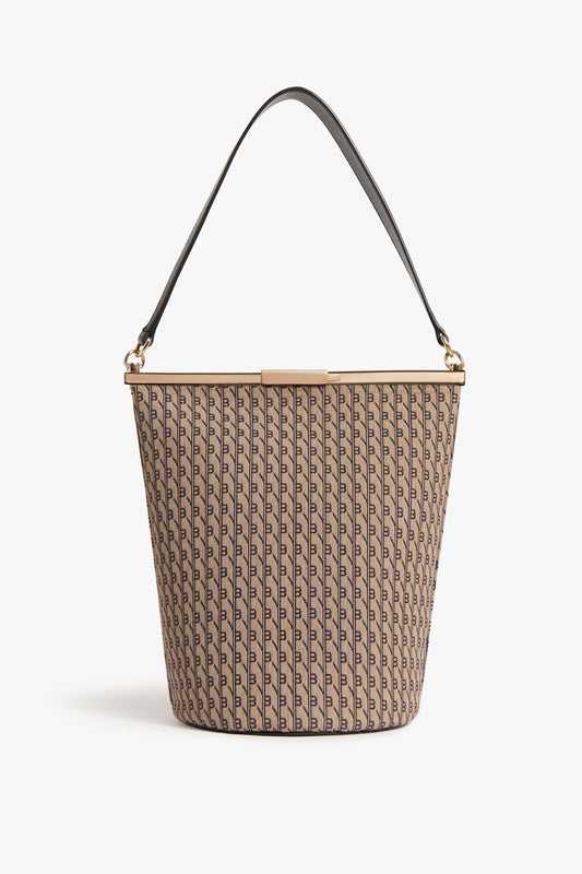 Frame Bucket Bag in House Monogram Jacquard