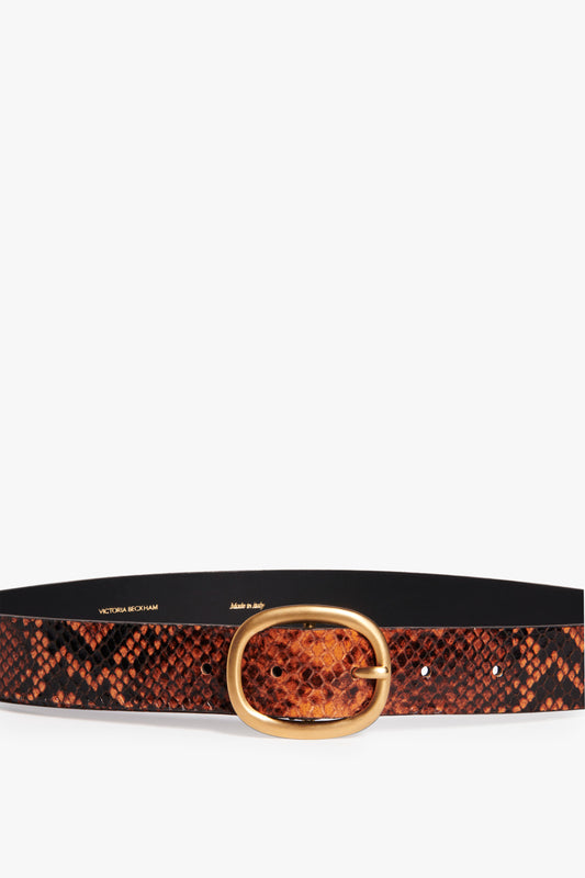 Classic Belt In Python Effect