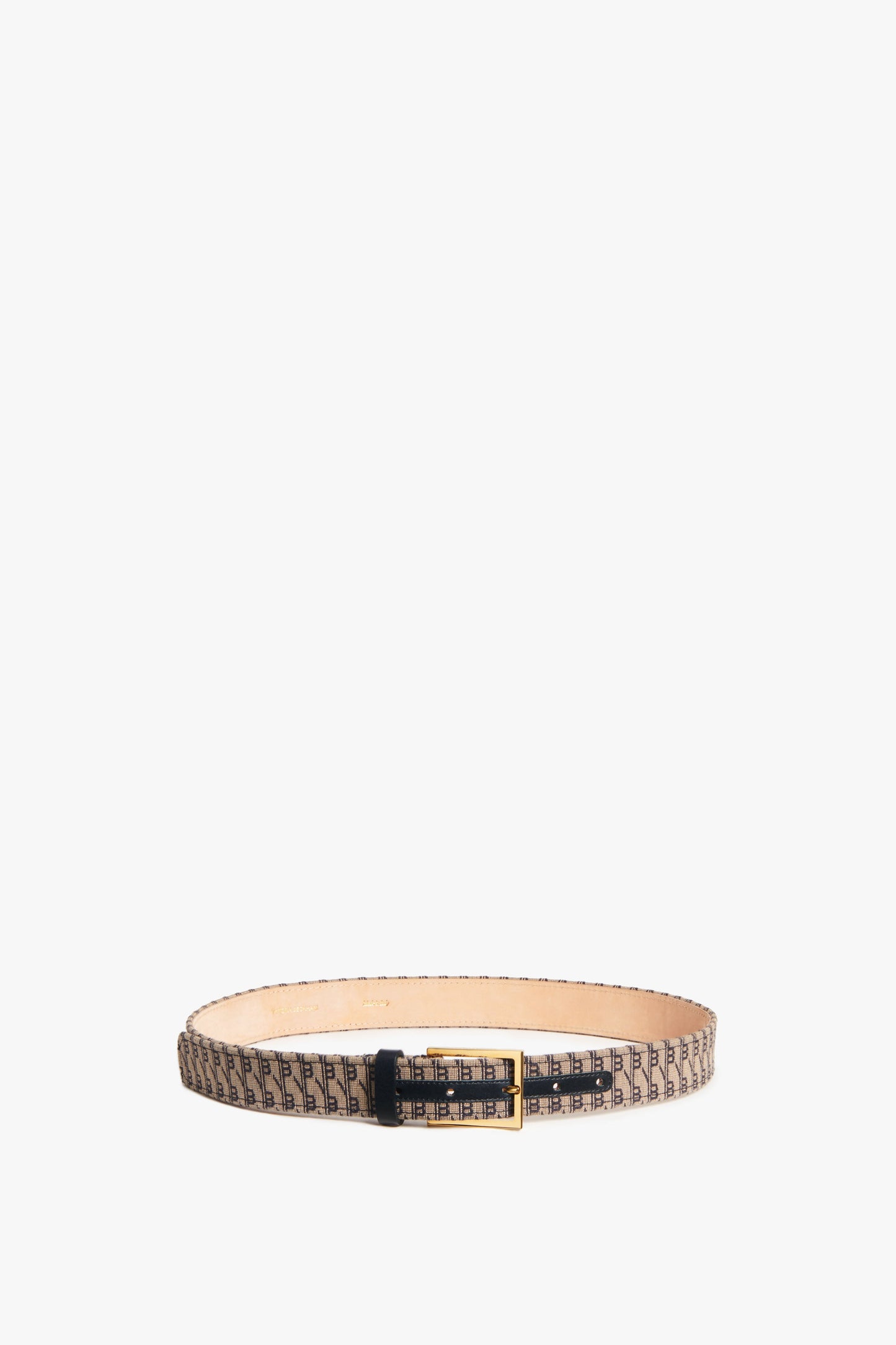 Wide Belt In House Monogram Jacquard