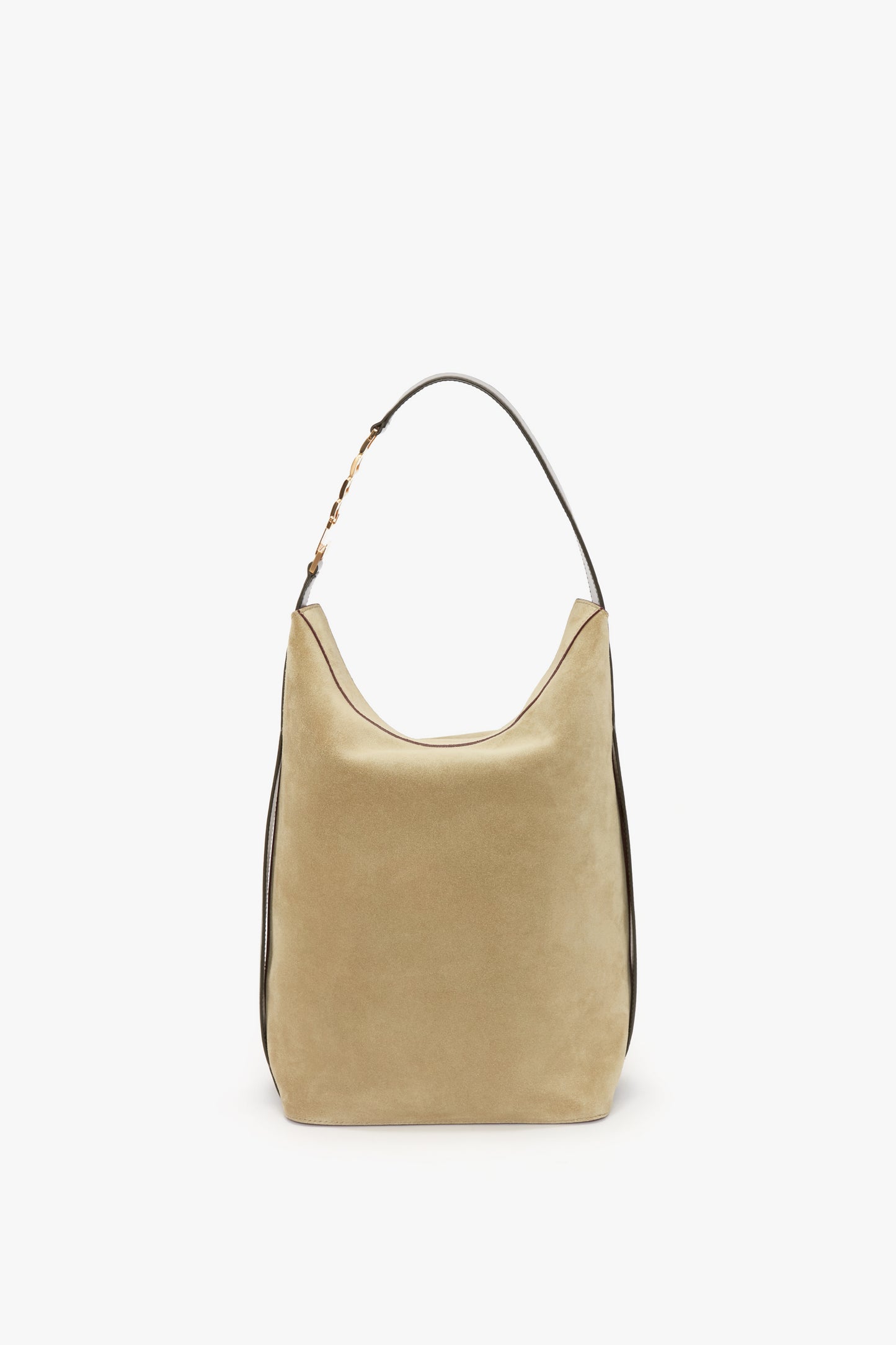 Large Belt Bag in Lichen Suede