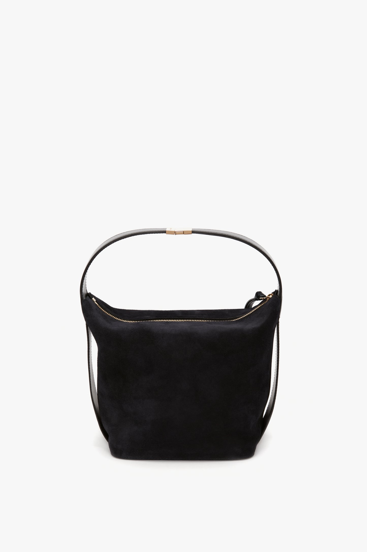 Medium Belt Bag in Dark Navy Suede