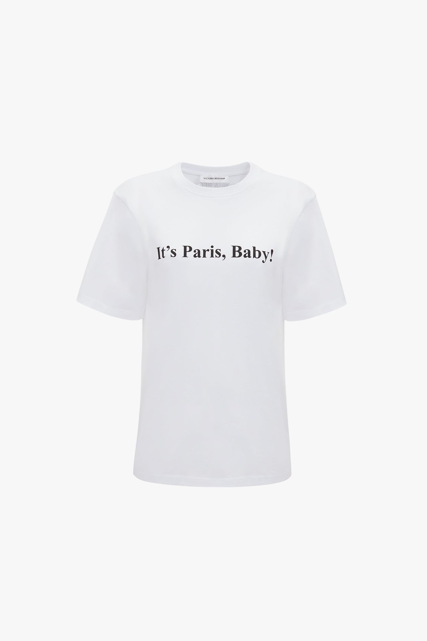 IT'S PARIS, BABY! T-shirt In white