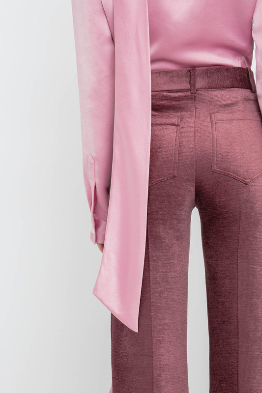 Alina Tailored Trouser In Plum