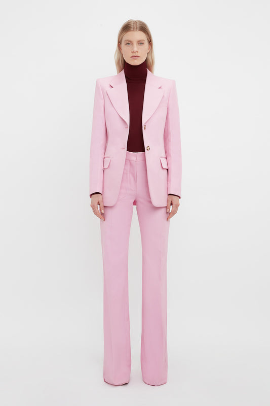 Single Button Jacket In Bubblegum