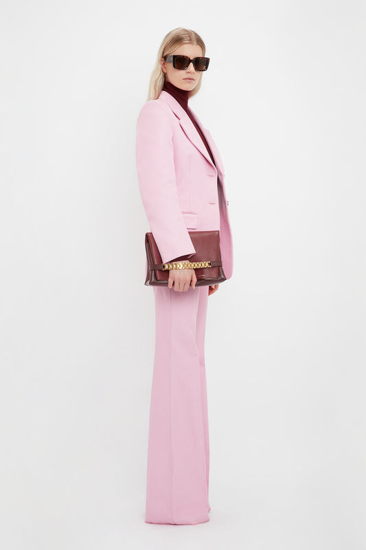 Single Button Jacket In Bubblegum