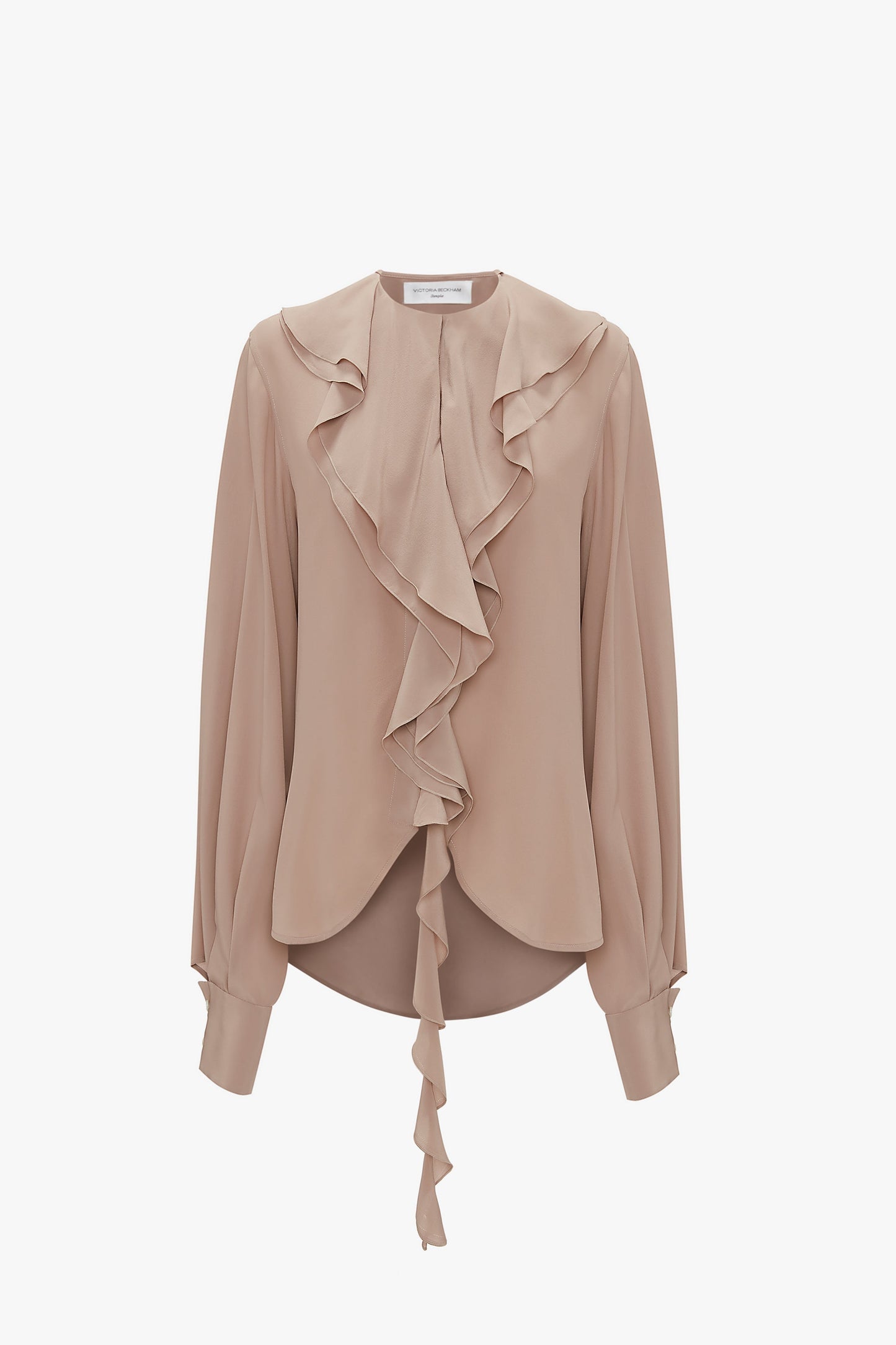 Romantic Blouse In Taupe