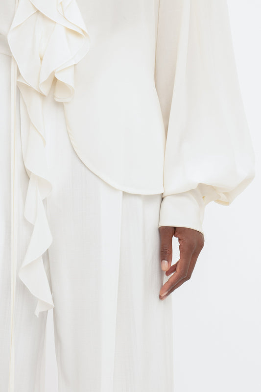 Romantic Blouse In Vanilla