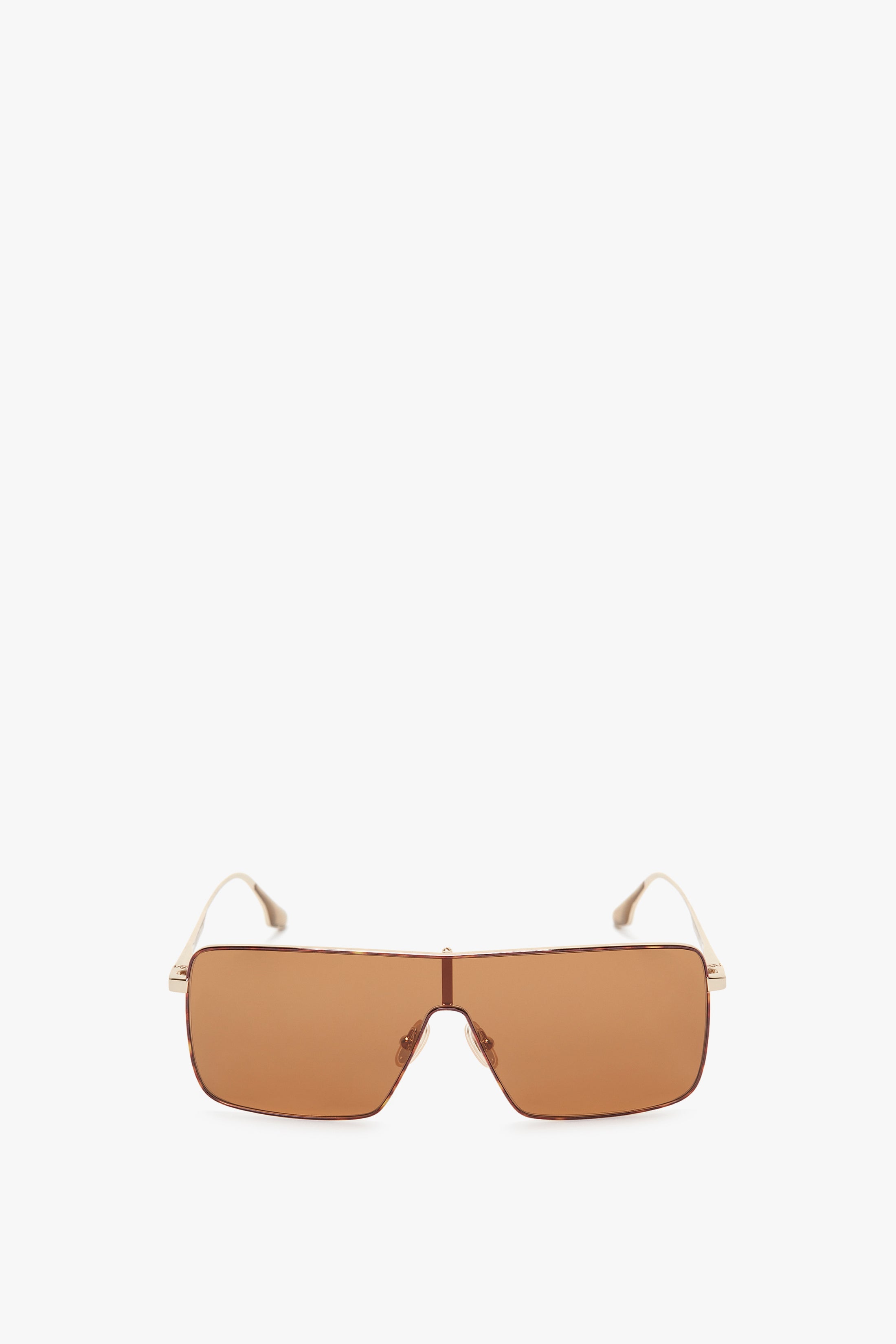 Victoria beckham flat shop top visor sunglasses