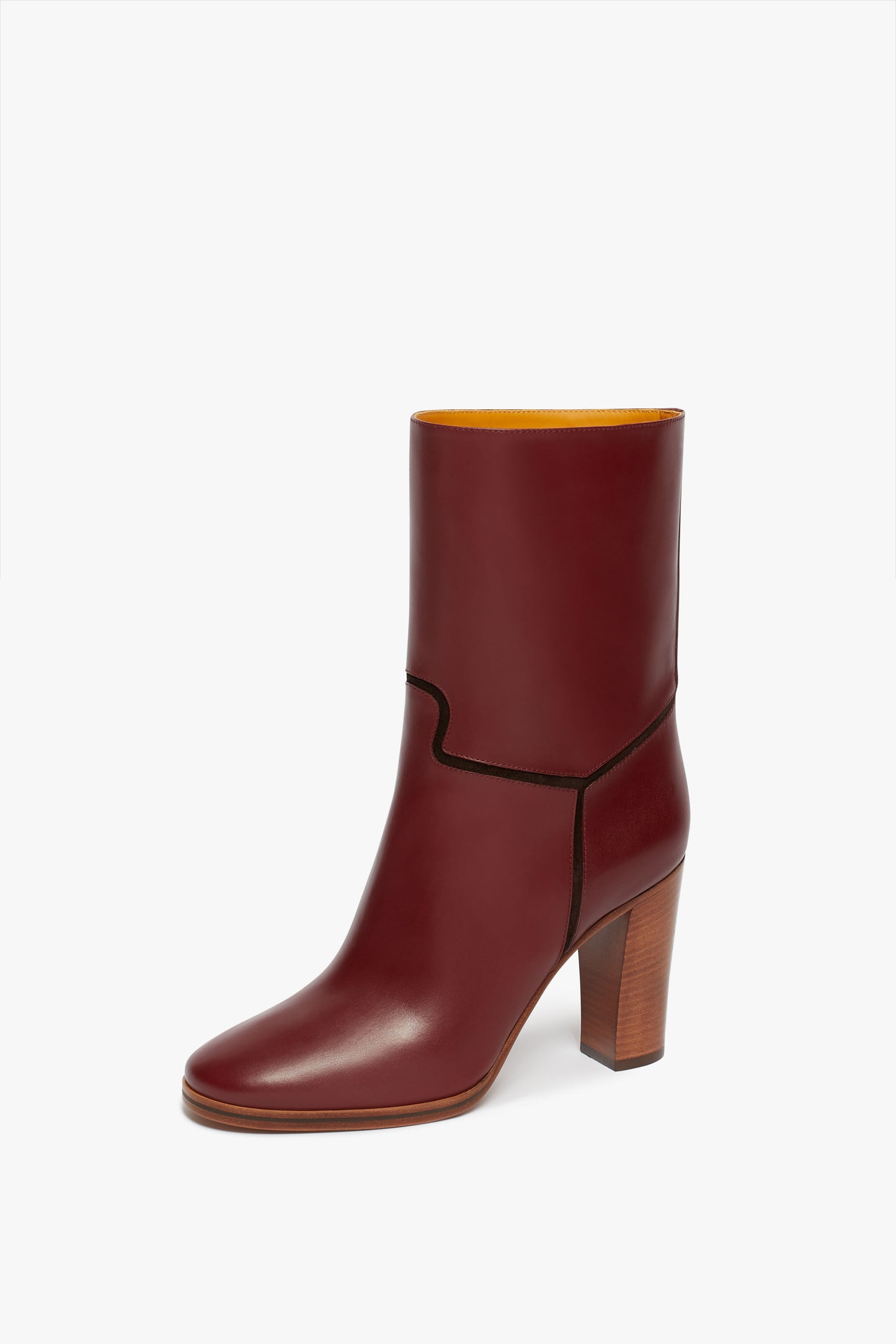 Victoria beckham red boots outlet